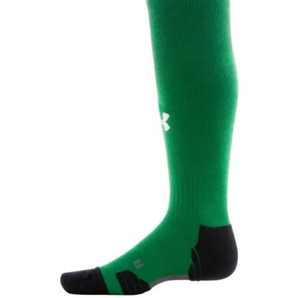 2 pairs UNDER ARMOUR mens size 13 16 cushioned arch support over the calf socks